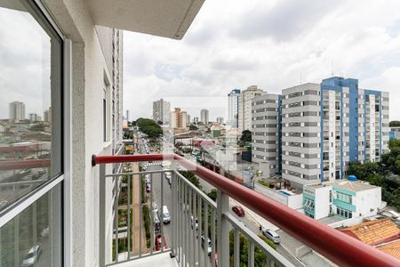 Varanda da Sala de apartamento à venda com 2 quartos, 36m² em Ipiranga, São Paulo