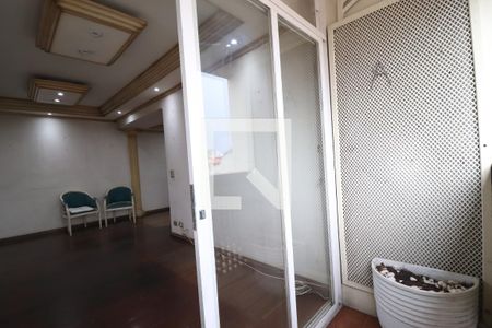 varanda Sala de apartamento à venda com 2 quartos, 97m² em Jardim Bela Vista, Santo André