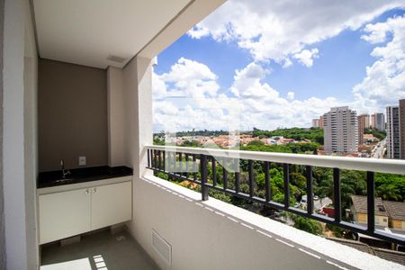 Varanda da Sala de apartamento para alugar com 2 quartos, 70m² em Jardim Sao Carlos, Sorocaba