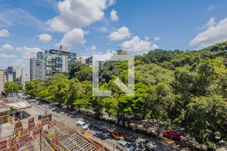 Vista da Varanda de kitnet/studio para alugar com 1 quarto, 22m² em Pinheiros, São Paulo