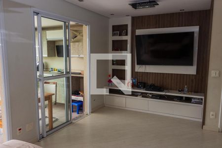 Sala de apartamento à venda com 3 quartos, 96m² em Vila Campo Grande, São Paulo