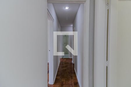 Corredor acesso Quartos de apartamento para alugar com 3 quartos, 106m² em Copacabana, Rio de Janeiro