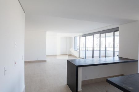 sala de apartamento à venda com 4 quartos, 188m² em Vale do Sereno, Nova Lima