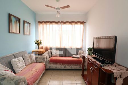 Sala de apartamento para alugar com 3 quartos, 103m² em Vila Julia, Guarujá