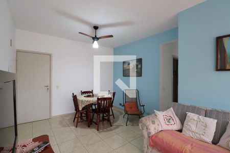 Sala de apartamento para alugar com 3 quartos, 103m² em Vila Julia, Guarujá