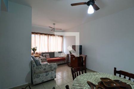 Sala de apartamento para alugar com 3 quartos, 103m² em Vila Julia, Guarujá