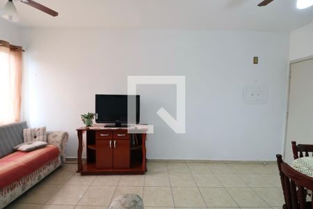 Sala de apartamento para alugar com 3 quartos, 103m² em Vila Julia, Guarujá