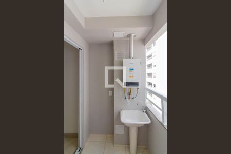 Varanda- Área de serviço  de apartamento para alugar com 2 quartos, 40m² em Jurubatuba, São Paulo