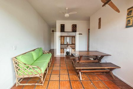 sala de apartamento para alugar com 2 quartos, 70m² em Loteamento Joao Batista Juliao, Guarujá