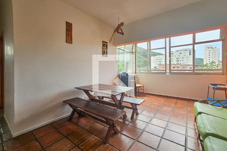 sala de apartamento para alugar com 2 quartos, 70m² em Loteamento Joao Batista Juliao, Guarujá