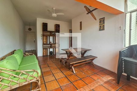 sala de apartamento para alugar com 2 quartos, 70m² em Loteamento Joao Batista Juliao, Guarujá