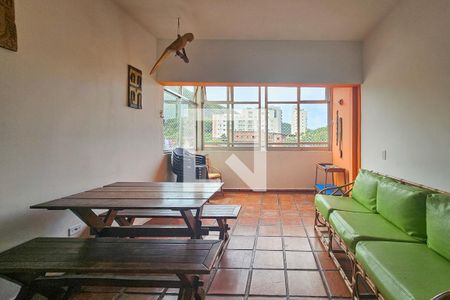 sala de apartamento para alugar com 2 quartos, 70m² em Loteamento Joao Batista Juliao, Guarujá