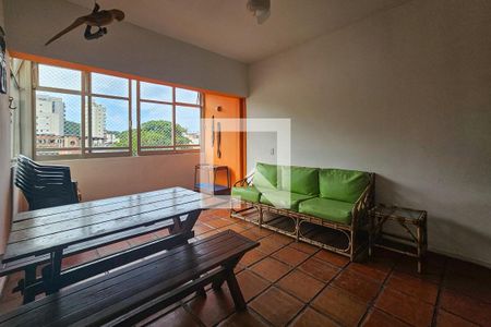 sala de apartamento para alugar com 2 quartos, 70m² em Loteamento Joao Batista Juliao, Guarujá