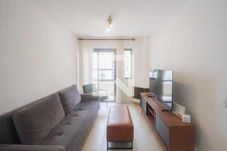 Sala de apartamento para alugar com 3 quartos, 85m² em Cidade Monções, São Paulo