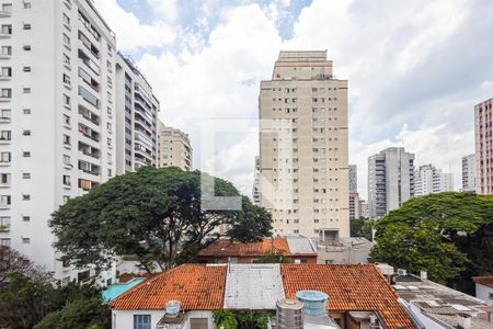 Vista da Sala de apartamento à venda com 2 quartos, 67m² em Pinheiros, São Paulo