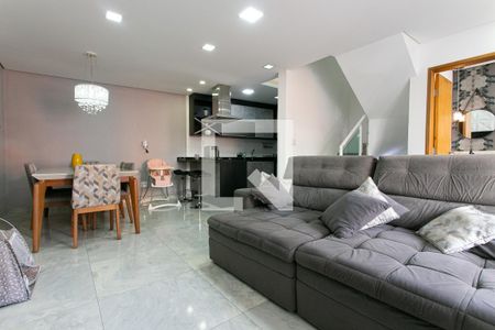 Sala de casa para alugar com 3 quartos, 152m² em Vila Antonina, São Paulo