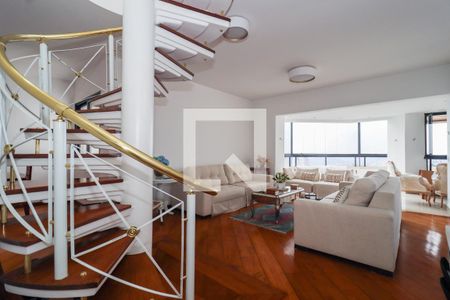 Sala de apartamento para alugar com 5 quartos, 876m² em Vila Andrade, São Paulo