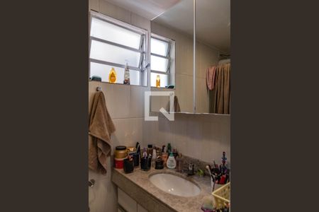 Banheiro da Suíte de apartamento à venda com 3 quartos, 87m² em Buritis, Belo Horizonte