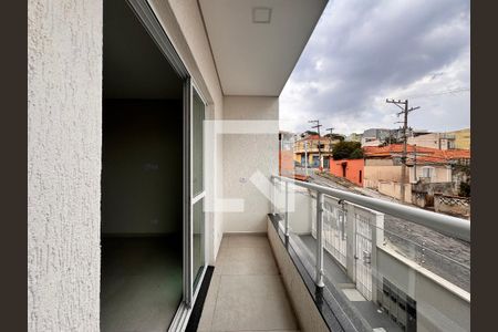 Sacada de apartamento à venda com 2 quartos, 47m² em Utinga, Santo André