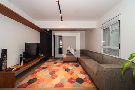 Sala de apartamento para alugar com 2 quartos, 114m² em Real Parque, São Paulo