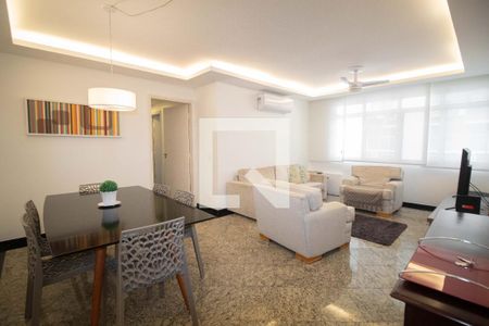 Sala de apartamento para alugar com 3 quartos, 100m² em Leblon, Rio de Janeiro