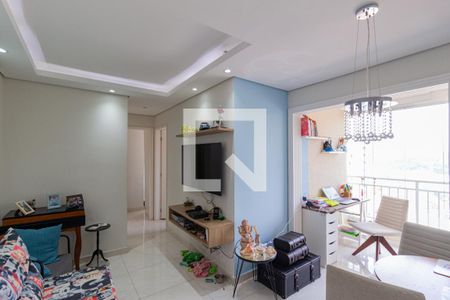 Sala de apartamento para alugar com 2 quartos, 50m² em Santa Maria, Osasco