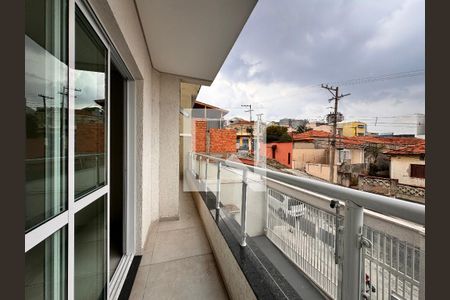 Sacada de apartamento à venda com 2 quartos, 50m² em Utinga, Santo André