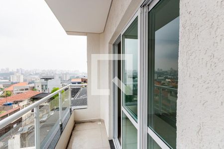 Varanda de apartamento à venda com 2 quartos, 47m² em Utinga, Santo André