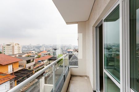 Varanda de apartamento à venda com 2 quartos, 47m² em Utinga, Santo André