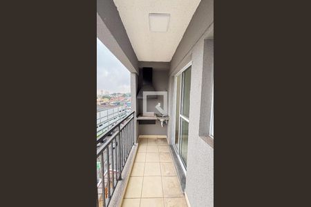 Sala - Sala de Jantar Varanda de apartamento para alugar com 2 quartos, 58m² em Utinga, Santo André