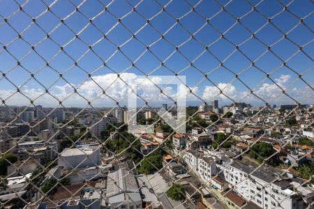 Sala Varanda Vista de apartamento à venda com 2 quartos, 75m² em Estácio, Rio de Janeiro