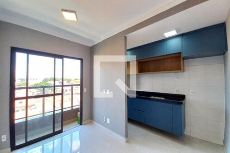 Sala de apartamento para alugar com 1 quarto, 33m² em Parque Industrial, Campinas