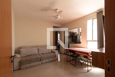 Sala de apartamento para alugar com 2 quartos, 49m² em Jardim America, Sorocaba