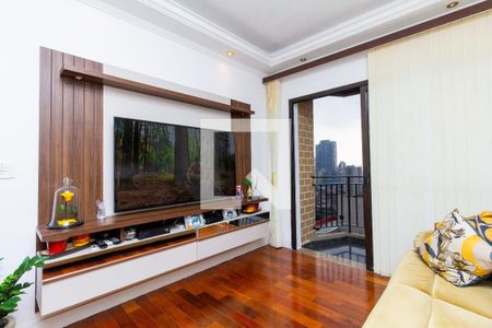 Sala de apartamento à venda com 3 quartos, 84m² em Vila Azevedo, São Paulo