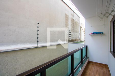 Varanda do quarto 1 de apartamento à venda com 3 quartos, 84m² em Vila Homero Thon, Santo André