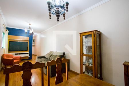 Sala de apartamento à venda com 3 quartos, 84m² em Vila Homero Thon, Santo André