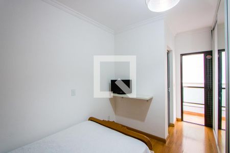 Quarto 1 - Suíte de apartamento à venda com 3 quartos, 84m² em Vila Homero Thon, Santo André