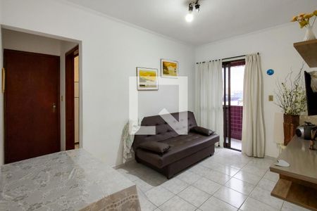 Sala de apartamento para alugar com 2 quartos, 60m² em Nova Mirim, Praia Grande