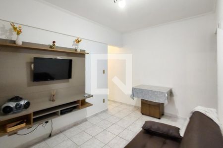 Sala de apartamento para alugar com 2 quartos, 60m² em Nova Mirim, Praia Grande