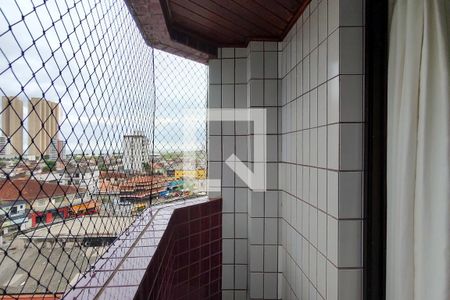 Sacada de apartamento para alugar com 2 quartos, 60m² em Nova Mirim, Praia Grande