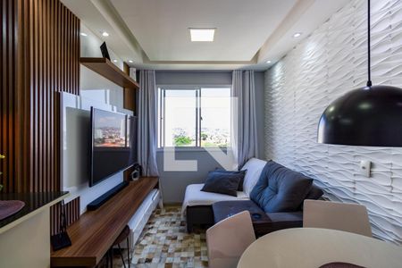 Sala de apartamento para alugar com 2 quartos, 47m² em Jardim Helga, São Paulo