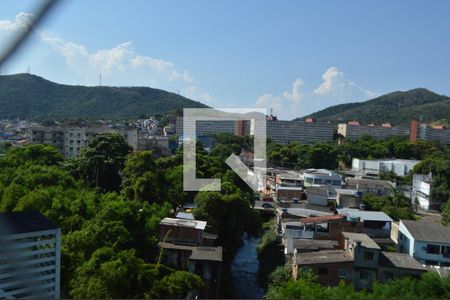 Vista da Varanda  de apartamento à venda com 1 quarto, 40m² em Taquara, Rio de Janeiro