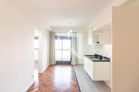 Sala e Cozinha de apartamento para alugar com 1 quarto, 35m² em Centro, Osasco