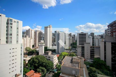 Vista da Suite de apartamento à venda com 4 quartos, 172m² em Lourdes, Belo Horizonte