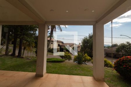 VISTA DA SALA de casa de condomínio à venda com 4 quartos, 750m² em Sítios de Recreio Gramado, Campinas