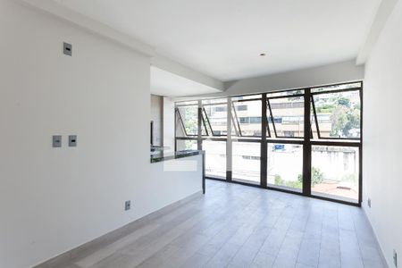 Sala de apartamento para alugar com 2 quartos, 61m² em Cruzeiro, Belo Horizonte