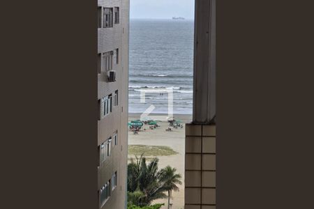 Vista da Sala de apartamento para alugar com 1 quarto, 60m² em José Menino, Santos