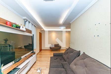 Sala de apartamento à venda com 2 quartos, 48m² em Cabral, Contagem