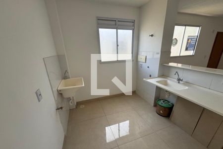 Cozinha - Lavanderia de apartamento para alugar com 2 quartos, 45m² em Via Norte, Ribeirão Preto