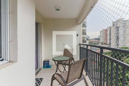 Varanda de apartamento para alugar com 2 quartos, 57m² em Vila Gomes, São Paulo